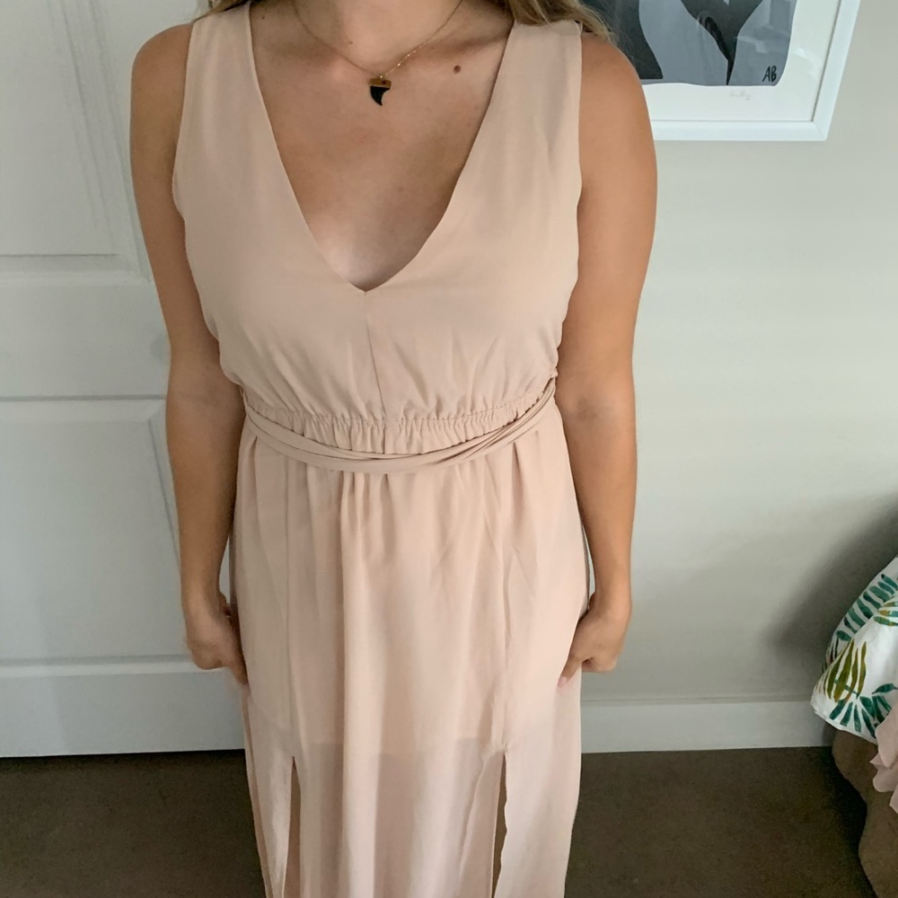 Baltic Born Hera Natural Maxi Dress Size M